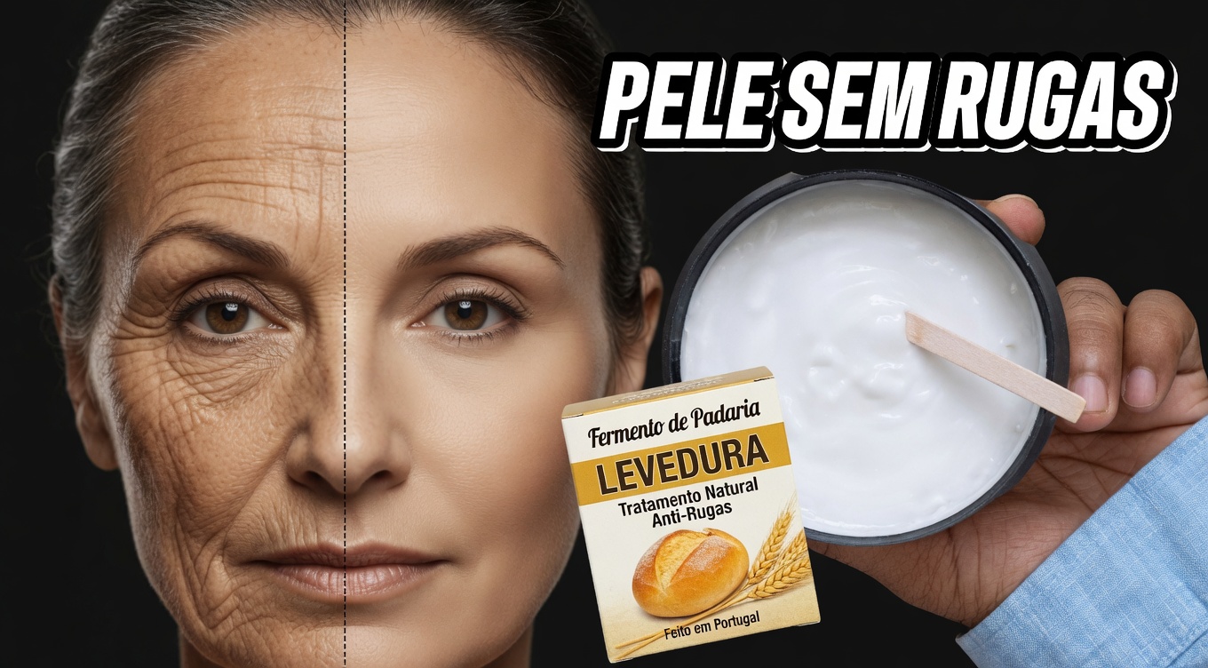 Levedura e iogurte removem todas as rugas em 3 minutos. Mesmo aos 70 anos