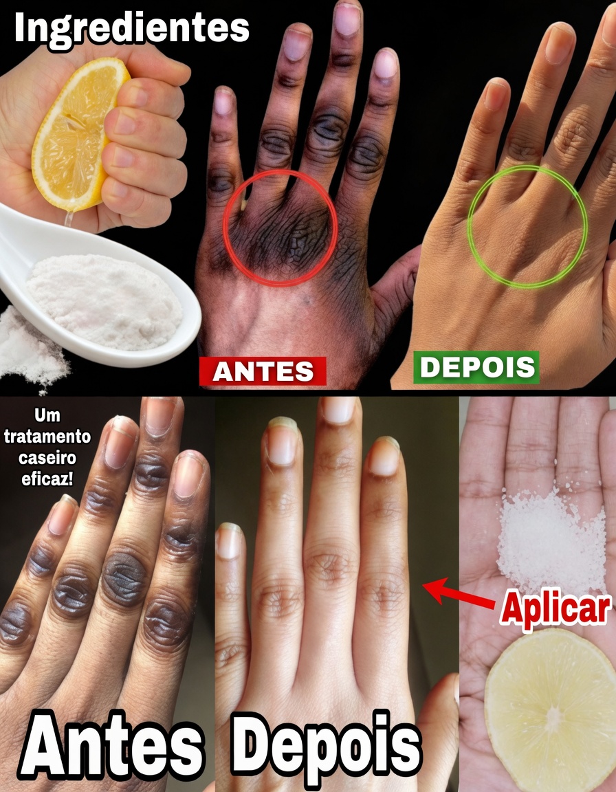 Como mantenho minhas mãos macias, sem rugas, lisas e com aparência mais jovem — a simples máscara para mãos de limão + açúcar + café que realmente funciona