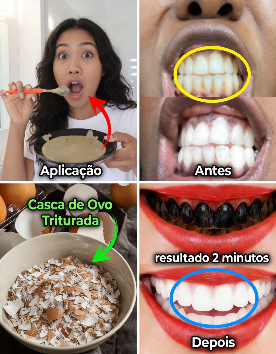 Em Apenas 2 Minutos, Remova 10 Anos de Manchas nos Dentes – O Clareador Natural Que Realmente Funciona