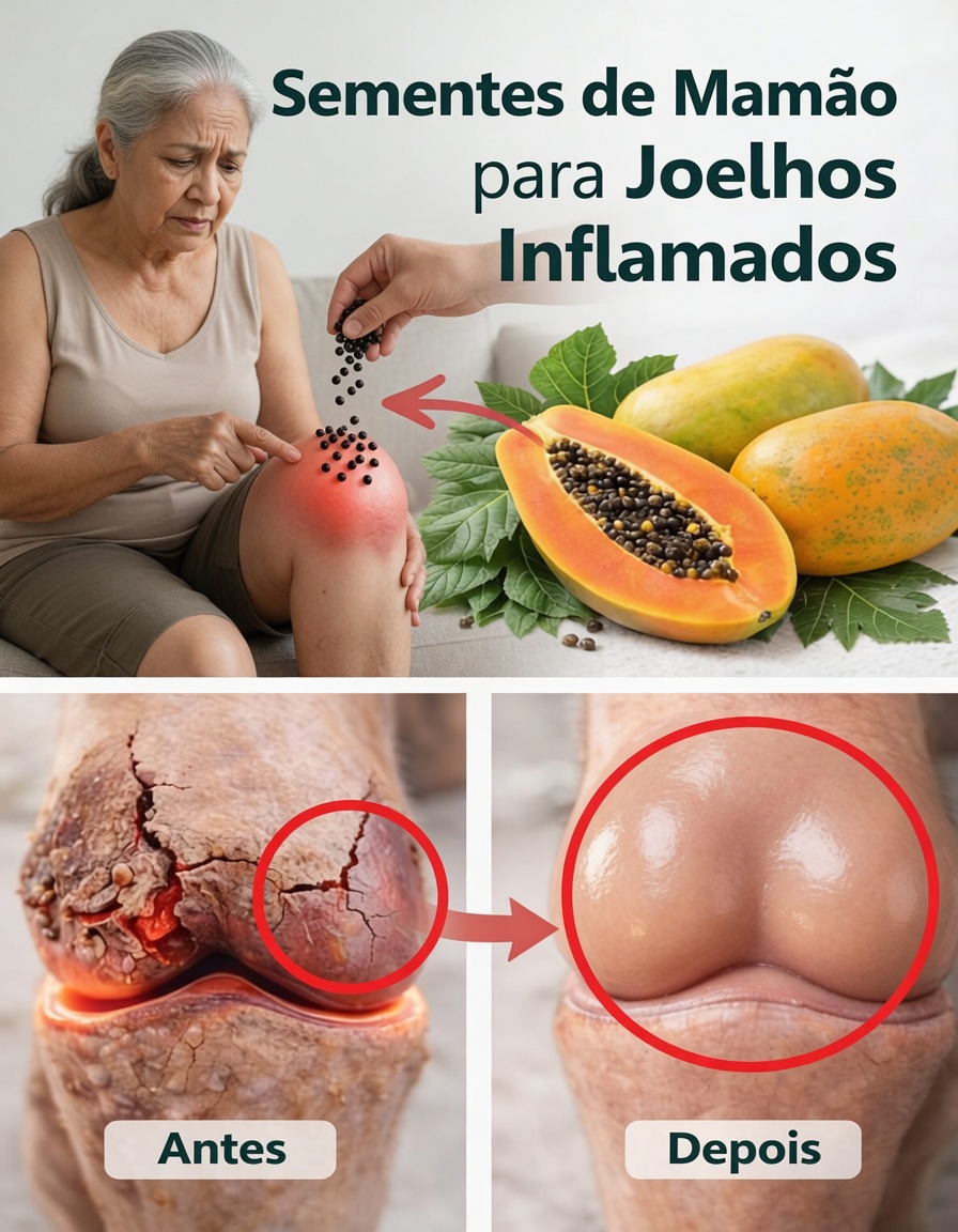 Sementes de Mamão para o Conforto das Articulações: Um Hábito Diário Simples para Explorar o Suporte aos Joelhos, Costas e Coluna