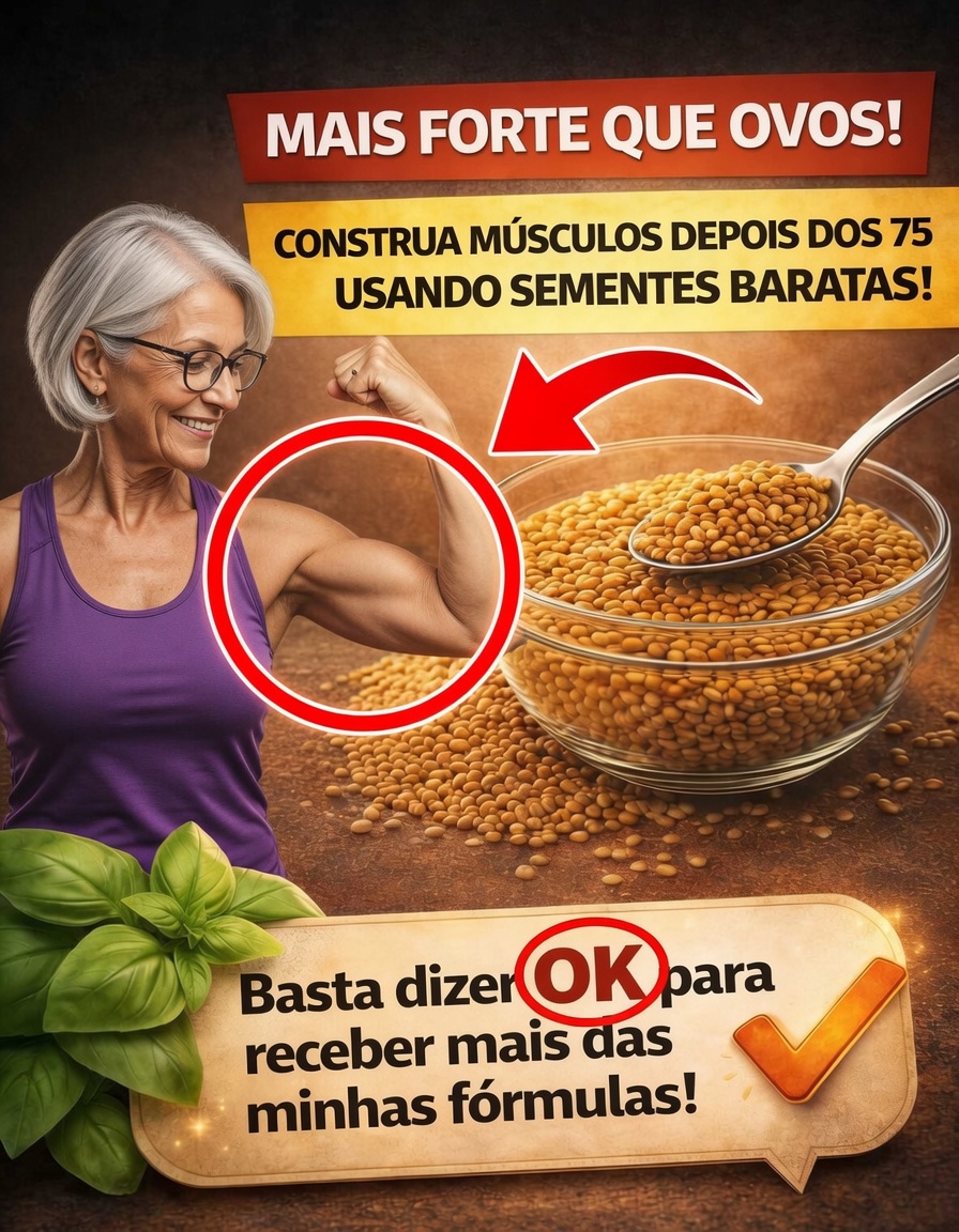 Estas sementes simples e acessíveis poderiam ser mais eficazes do que os ovos para o suporte muscular em pessoas com mais de 75 anos?