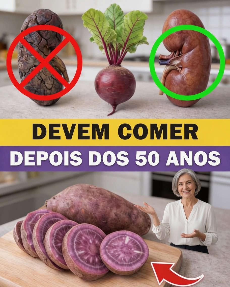 Coma estes 12 alimentos naturais todos os dias depois dos 50 para mais energia, ossos mais fortes e memória mais apurada