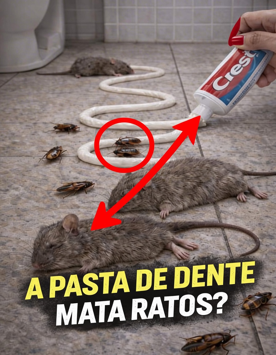 Pare de Desperdiçar Dinheiro com Venenos para Pragas: Será que a Pasta de Dente Realmente Ajuda a Manter Ratos, Baratas e Formigas Longe?