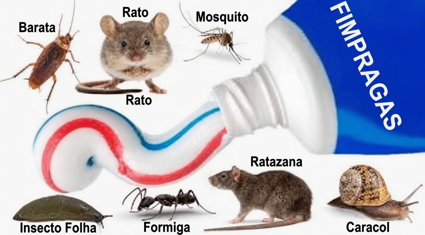 Pare de Desperdiçar Dinheiro com Venenos para Pragas: Será que a Pasta de Dente Realmente Ajuda a Manter Ratos, Baratas e Formigas Longe?