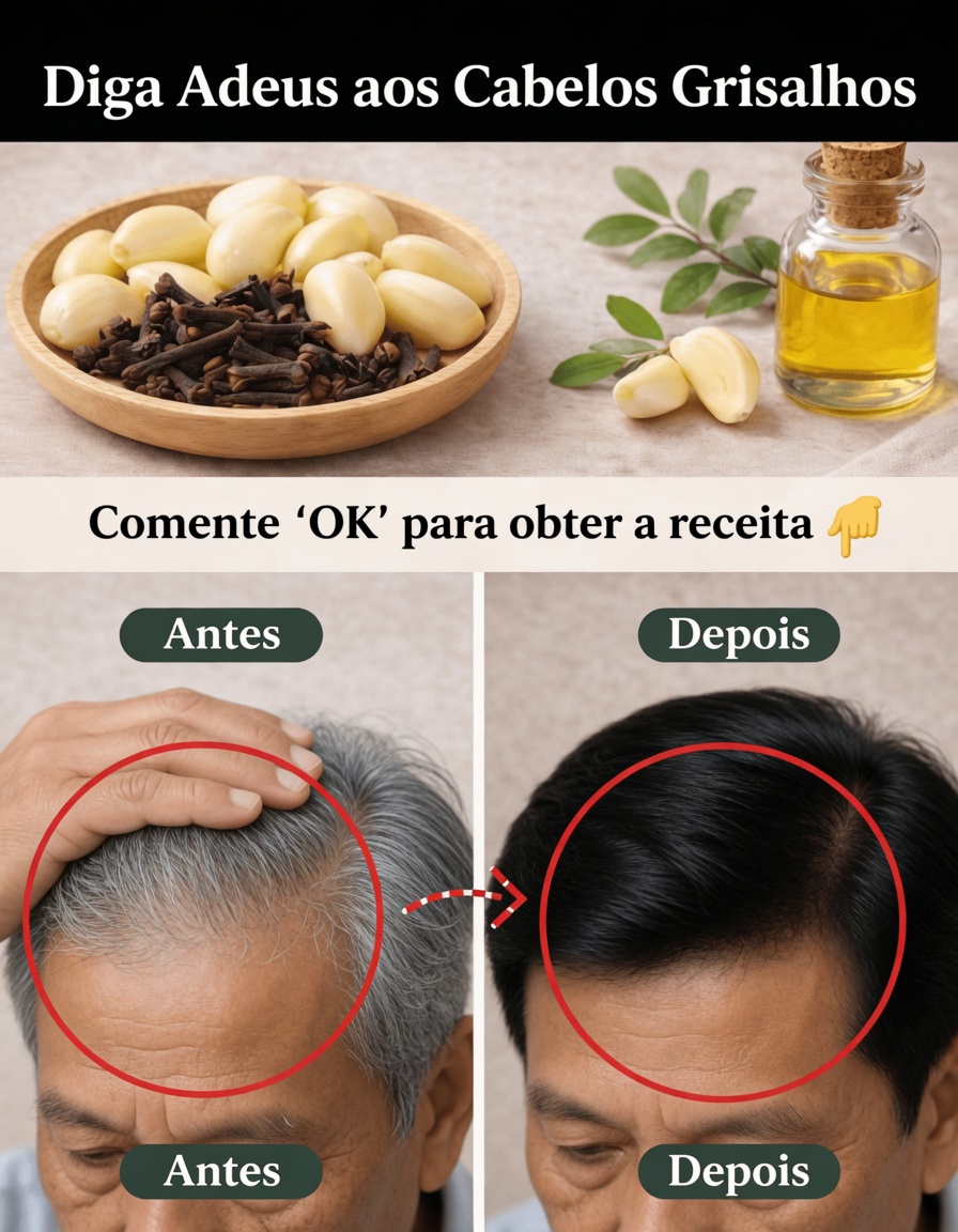 Diga Adeus aos Cabelos Grisalhos com Alho e Cravo-da-Índia: Um Poderoso Remédio Natural