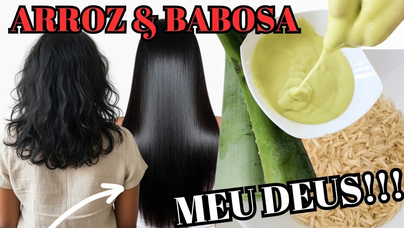 A Máscara de Arroz + Aloe Vera que Transformou Meu Cabelo e Minha Pele: Resultados Reais com um Simples Remédio Caseiro