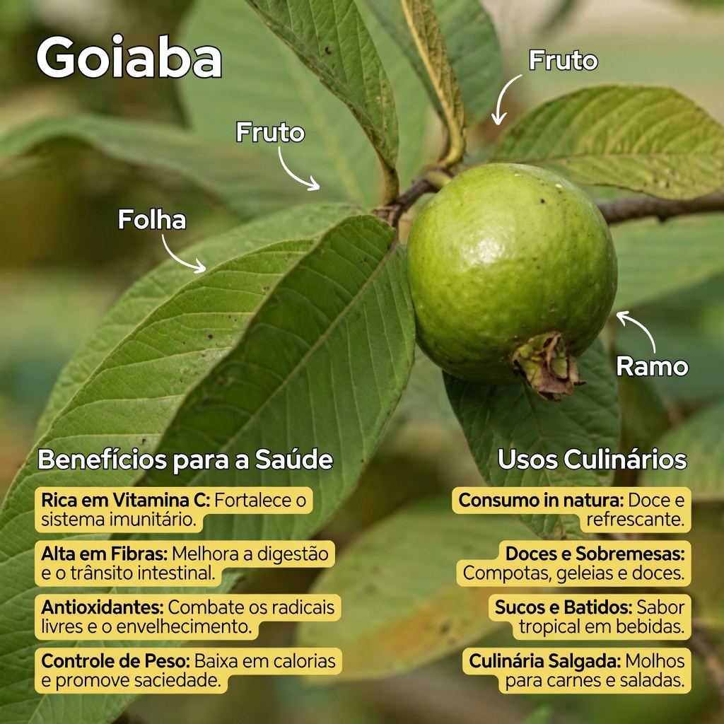 Benefícios das Folhas de Goiabeira: O Remédio Natural Esquecido que Você Não Deve Ignorar