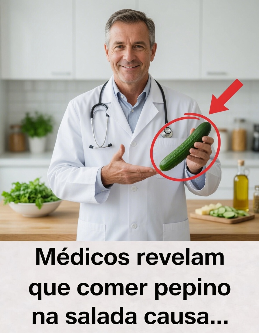 Médicos revelam o que realmente acontece quando você come pepino em saladas todos os dias