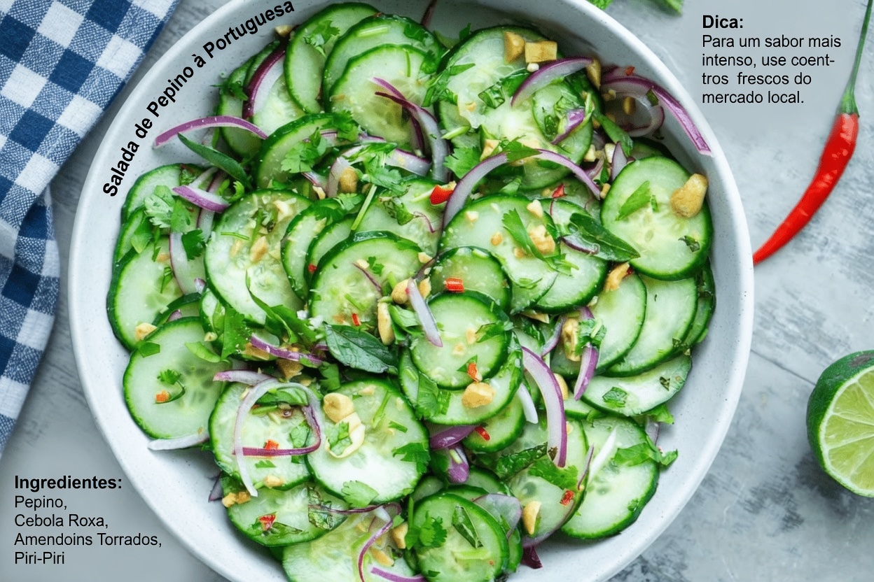 Médicos revelam o que realmente acontece quando você come pepino em saladas todos os dias