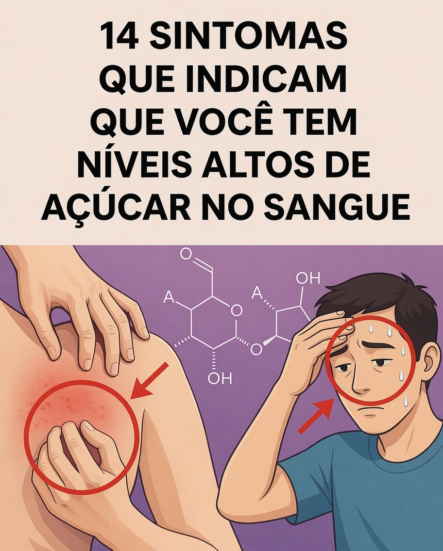 Sinais de que você tem açúcar no sangue demais…veja mais