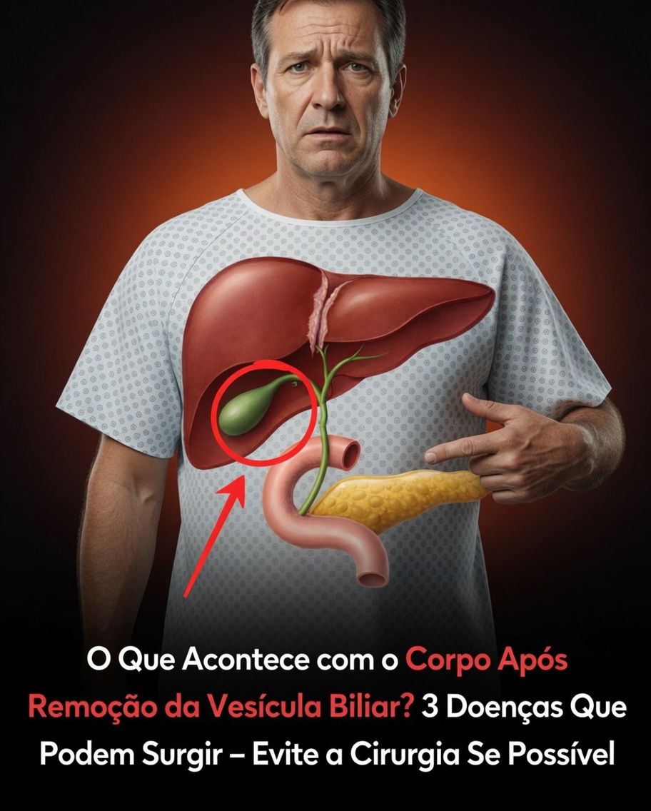 O que acontece com o seu corpo após a remoção da vesícula biliar