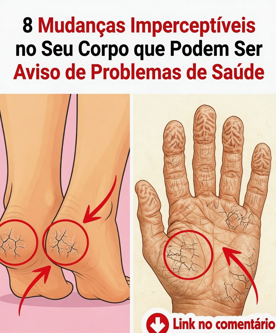 8 Mudanças Imperceptíveis no Seu Corpo que Podem Ser um Alerta de Problemas de Saúde