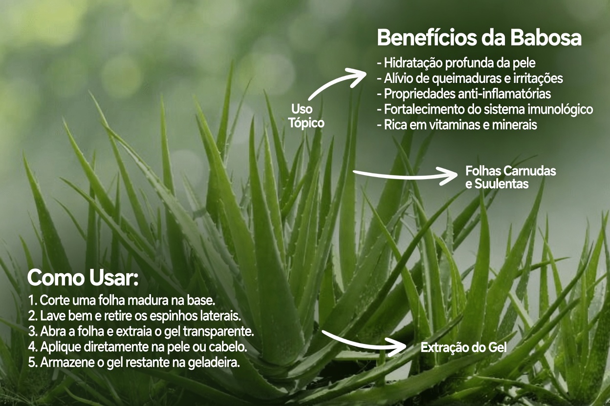 Aloe Vera para a Saúde Ocular: Alívio Natural para Vermelhidão, Olhos Secos e Irritação