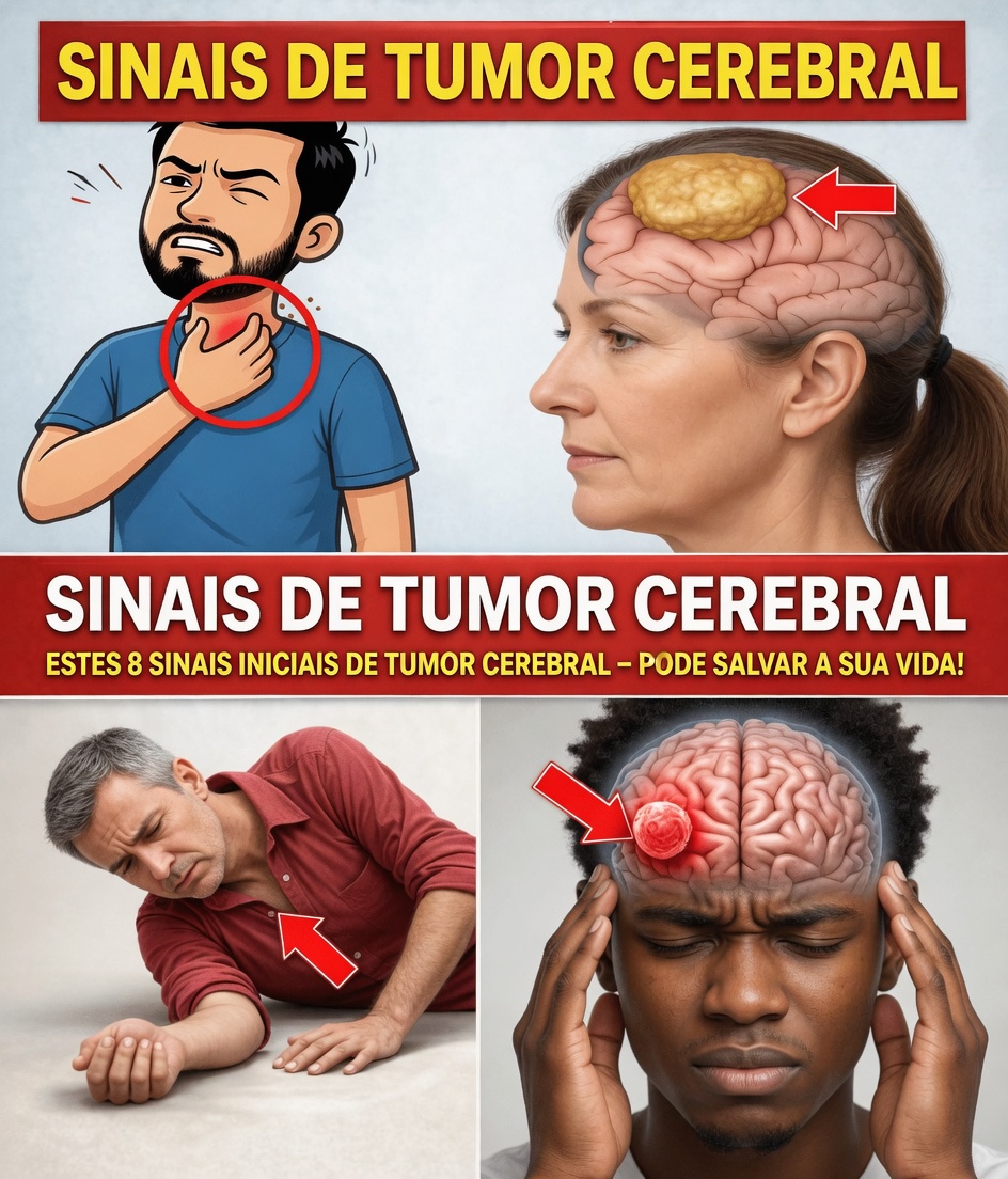 Não Ignore Estes 8 Sinais Precoces de Tumor Cerebral – Isso Pode Salvar Você!
