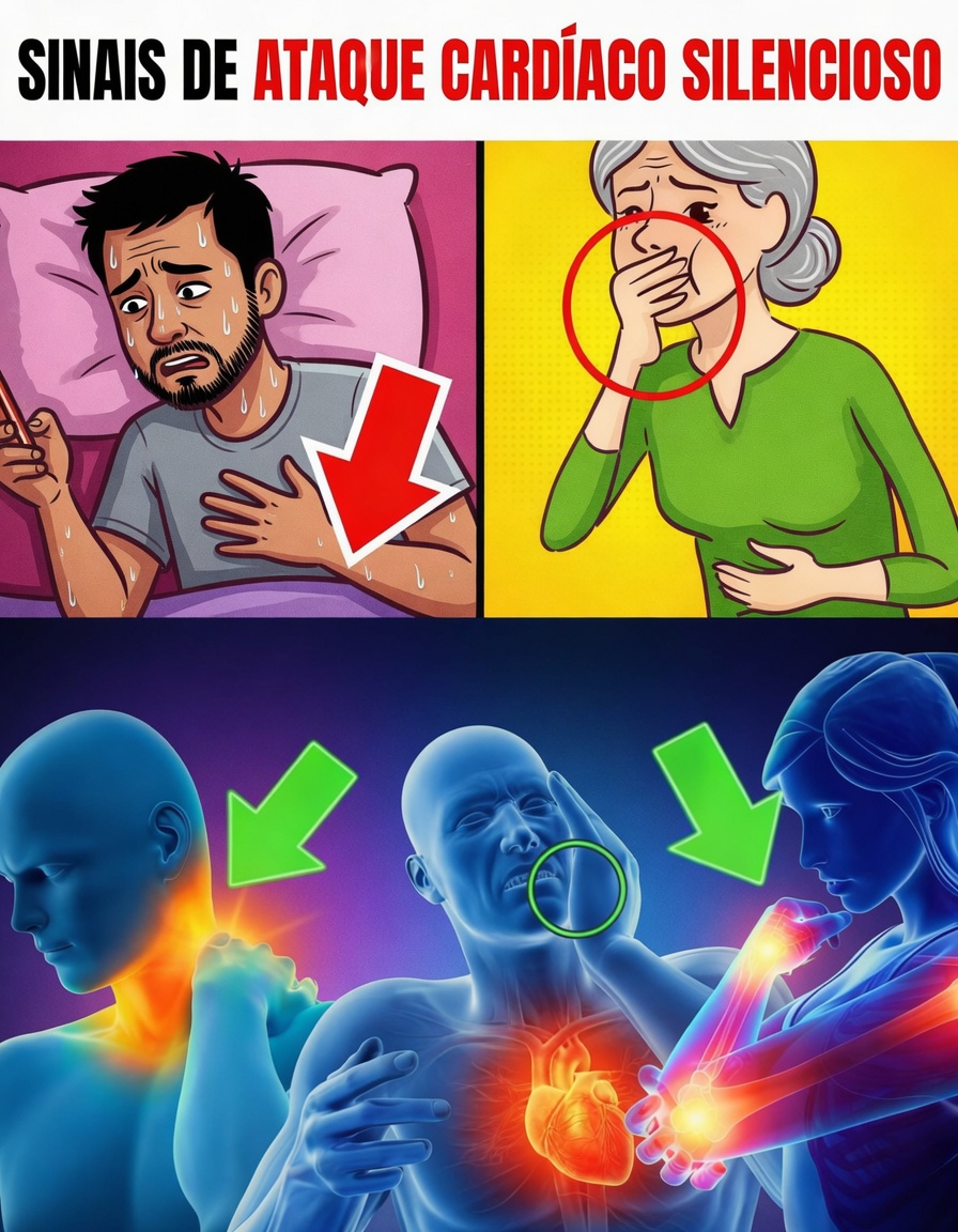Sintomas de um Ataque Cardíaco Após os 60 (Que Você Frequentemente Ignora no Dia a Dia) | Sintomas de Ataque Cardíaco Após os 60