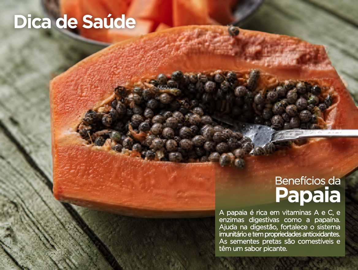 Como as sementes de mamão podem oferecer um apoio natural suave para a digestão e o bem-estar diário