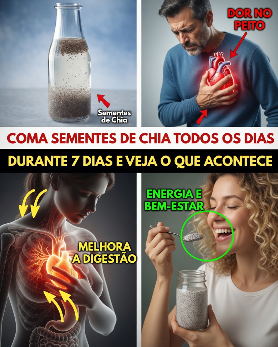 O que realmente acontece quando você come sementes de chia todos os dias por 7 dias (não é o que a maioria das pessoas pensa)