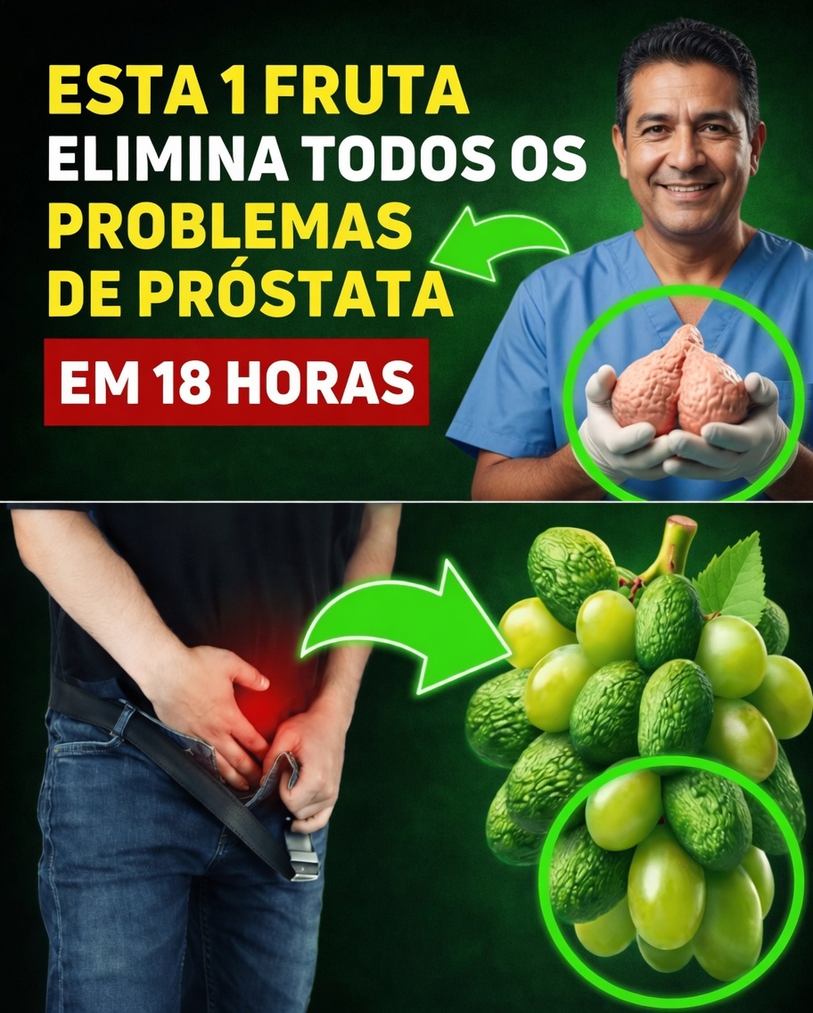 A Fruta Poderosa Que Diminui Sua Próstata – O Que Ninguém Nunca Te Conta!