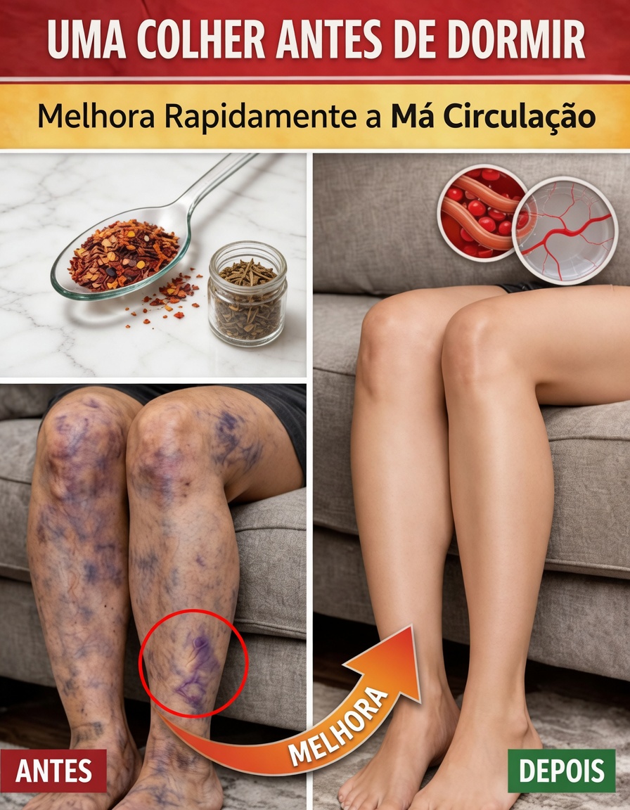 Acorde com as pernas mais leves: 6 alimentos noturnos que podem ajudar na circulação (além de um teste simples de 3 noites)