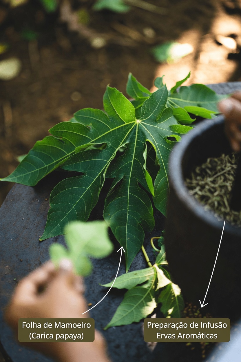 O surpreendente remédio com folha de mamão que está ajudando milhares a reduzir naturalmente o melasma, a hiperpigmentação e a descoloração