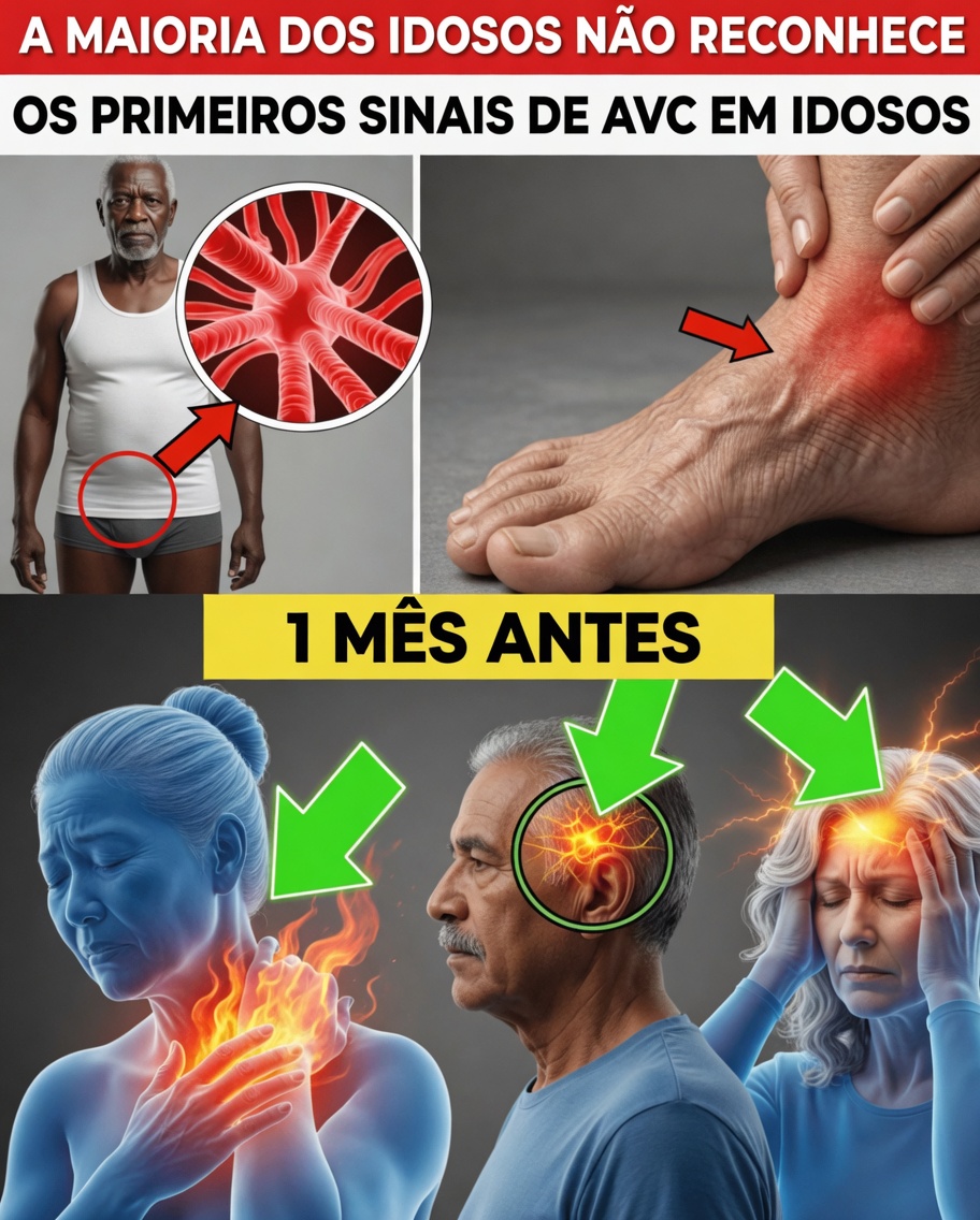 10 Sinais Precoces de AVC (Aparecem 10 Dias Antes!)