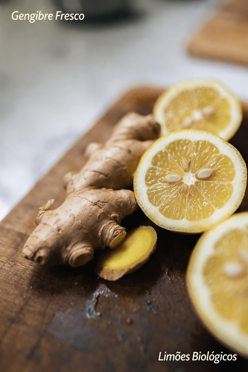 Descubra Maneiras Simples de Incorporar Gengibre e Limão à Sua Rotina Diária com Esta Receita Fácil de Mistura Caseira para o Bem-Estar