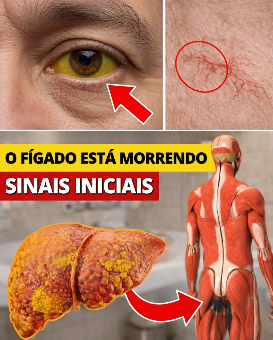 17 Sinais Críticos de que Seu Fígado Pode Estar em Apuros (E Como Reverter Naturalmente Antes que Seja Tarde Demais)