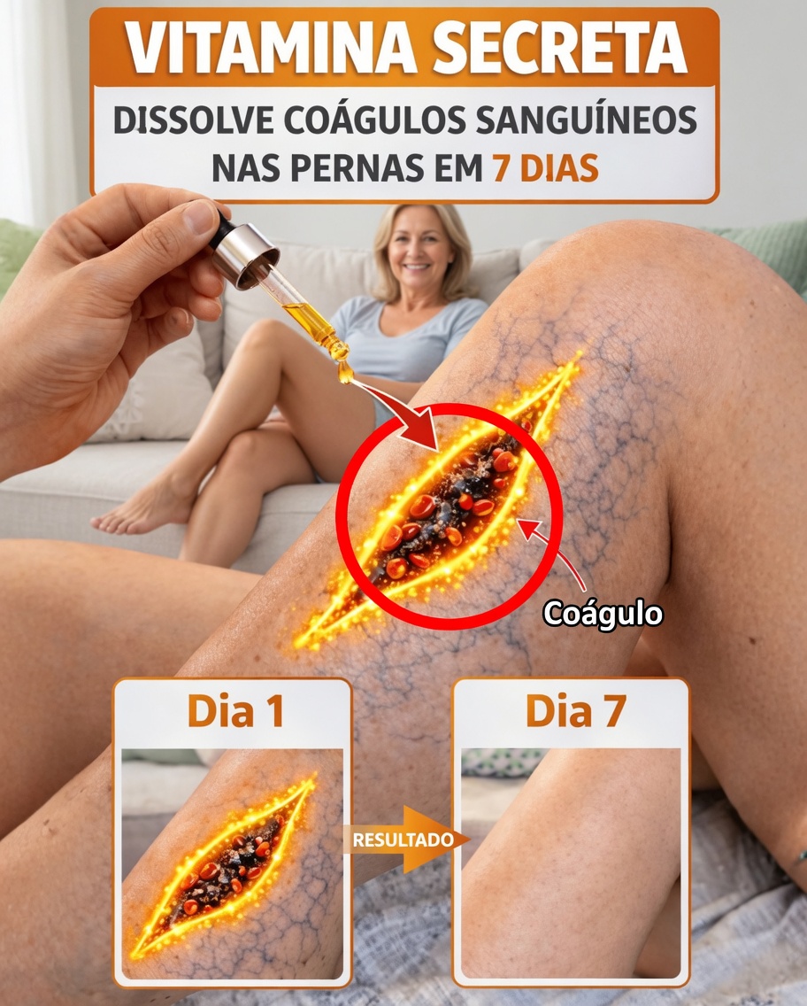 Esta vitamina comum pode ajudar a manter uma circulação saudável nas pernas após os 60?