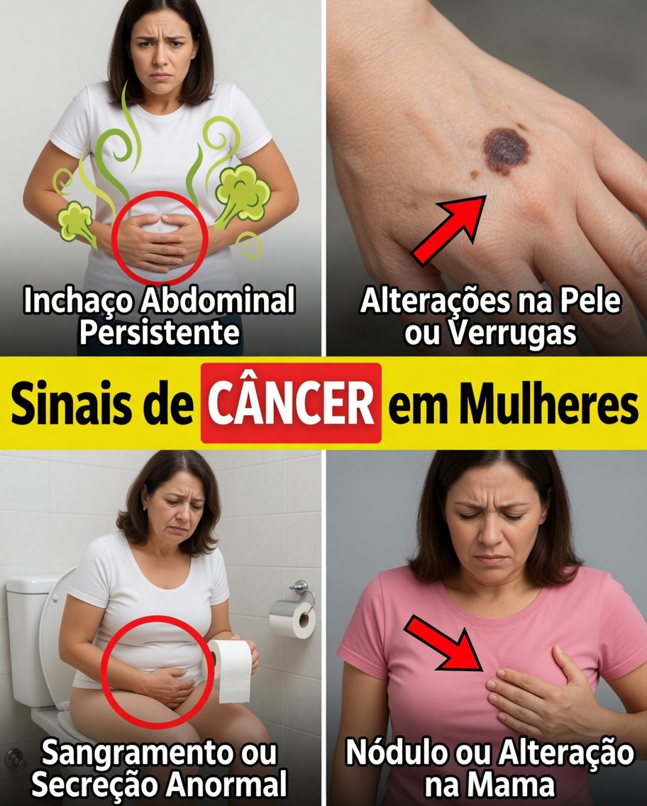 14 Sinais de Alerta de Câncer que Muitas Mulheres Ignoram – Não Espere Até Ser Tarde Demais
