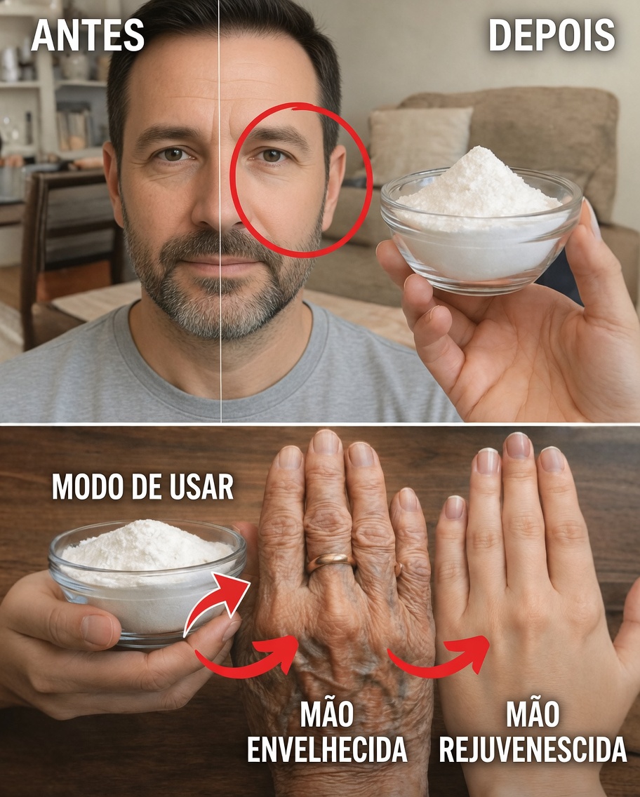 Como Combater o Envelhecimento com Bicarbonato de Sódio: Uma Solução Simples e Acessível para Rugas e Flacidez da Pele