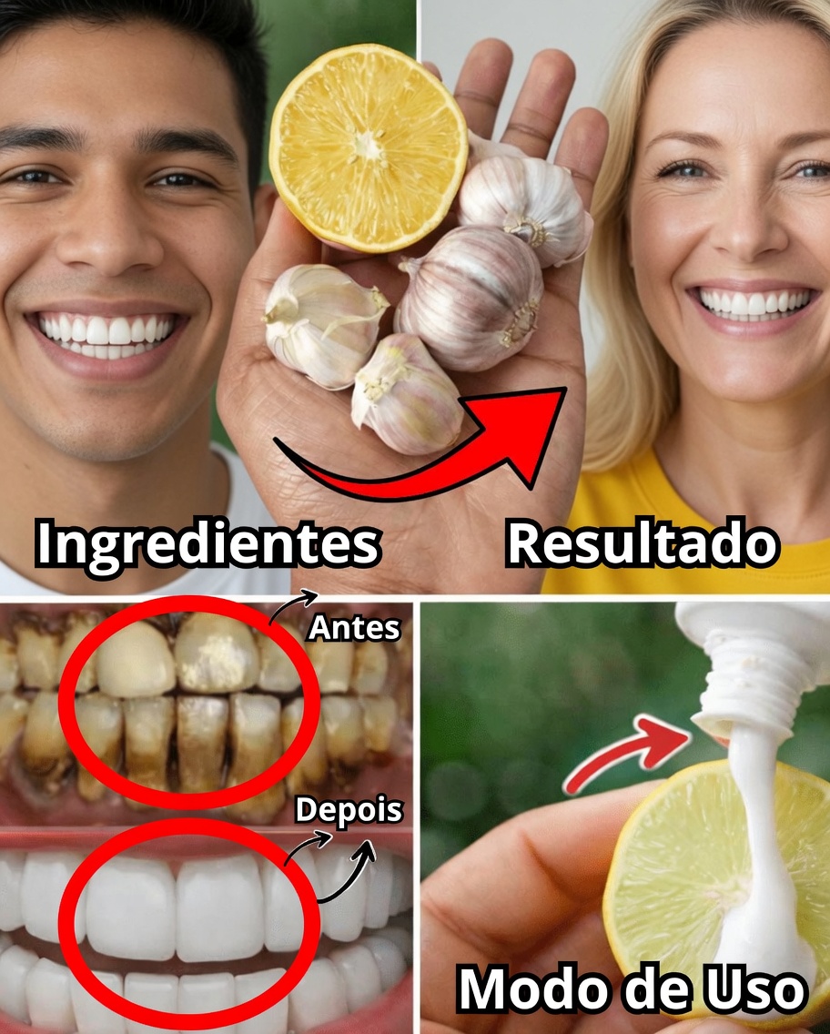Como Clarear Naturalmente Dentes Amarelados em Casa: O Poderoso Segredo de Banana, Gengibre e Limão que Milhares Estão Comentando