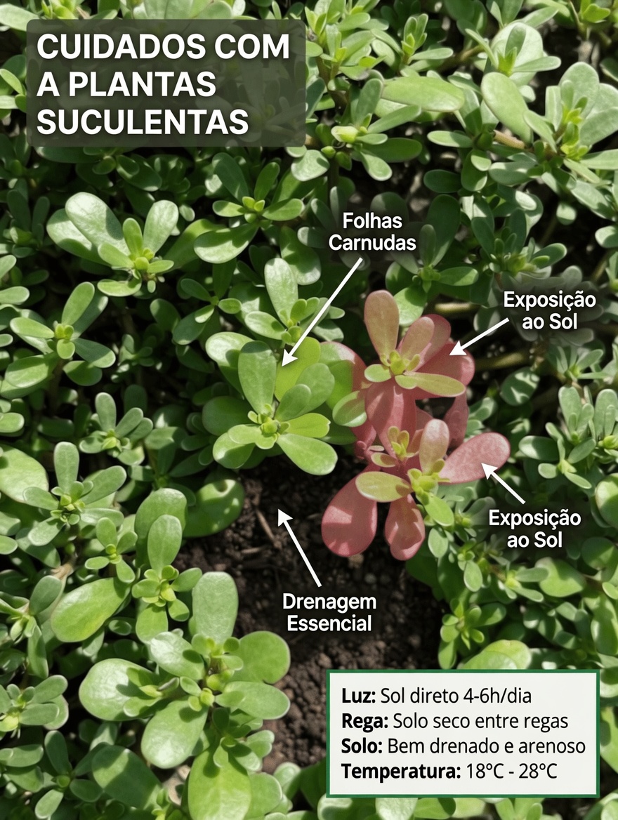 Beldroega: Uma Planta Rica em Nutrientes com Inúmeros Benefícios