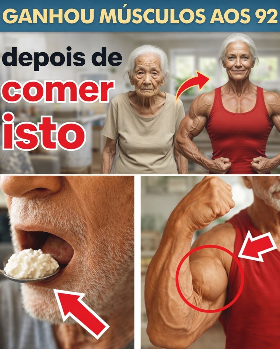 Diga Adeus à Perda de Massa Muscular: 7 Alimentos Essenciais que Combatem a Sarcopenia e Ajudam Você a Se Manter Forte Depois dos 60