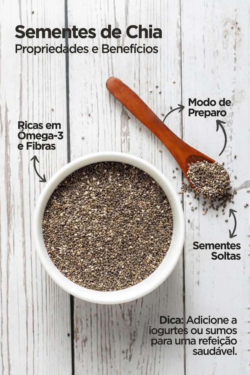 As Sementes de Chia São Mesmo Tão Boas Assim? Toda a Verdade – Benefícios, Como Usá-las e o Que a Ciência Realmente Diz