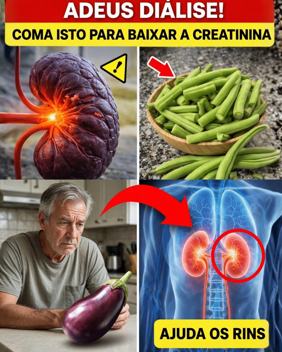 Top 5 Vegetais Imperdíveis para Ajudar a Reduzir a Creatinina Naturalmente! (Não Perca Estes!) Dicas de Saúde para Idosos