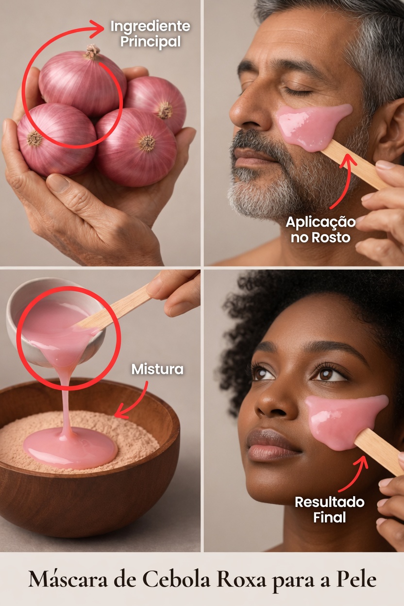 Descubra o Poder Surpreendente das Cebolas Roxas: o Segredo da Natureza para uma Pele Mais Lisa e Jovem