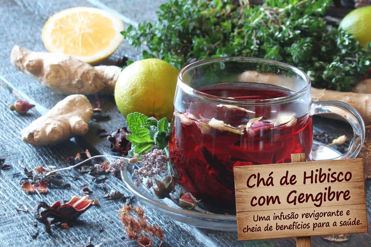 Gengibre, Folhas de Louro e Hibisco: Uma Bebida Herbal Refrescante para o Bem-Estar Diário – O Ritual Diário que Alivia a Digestão, Acalma a Inflamação e Aumenta a Vitalidade