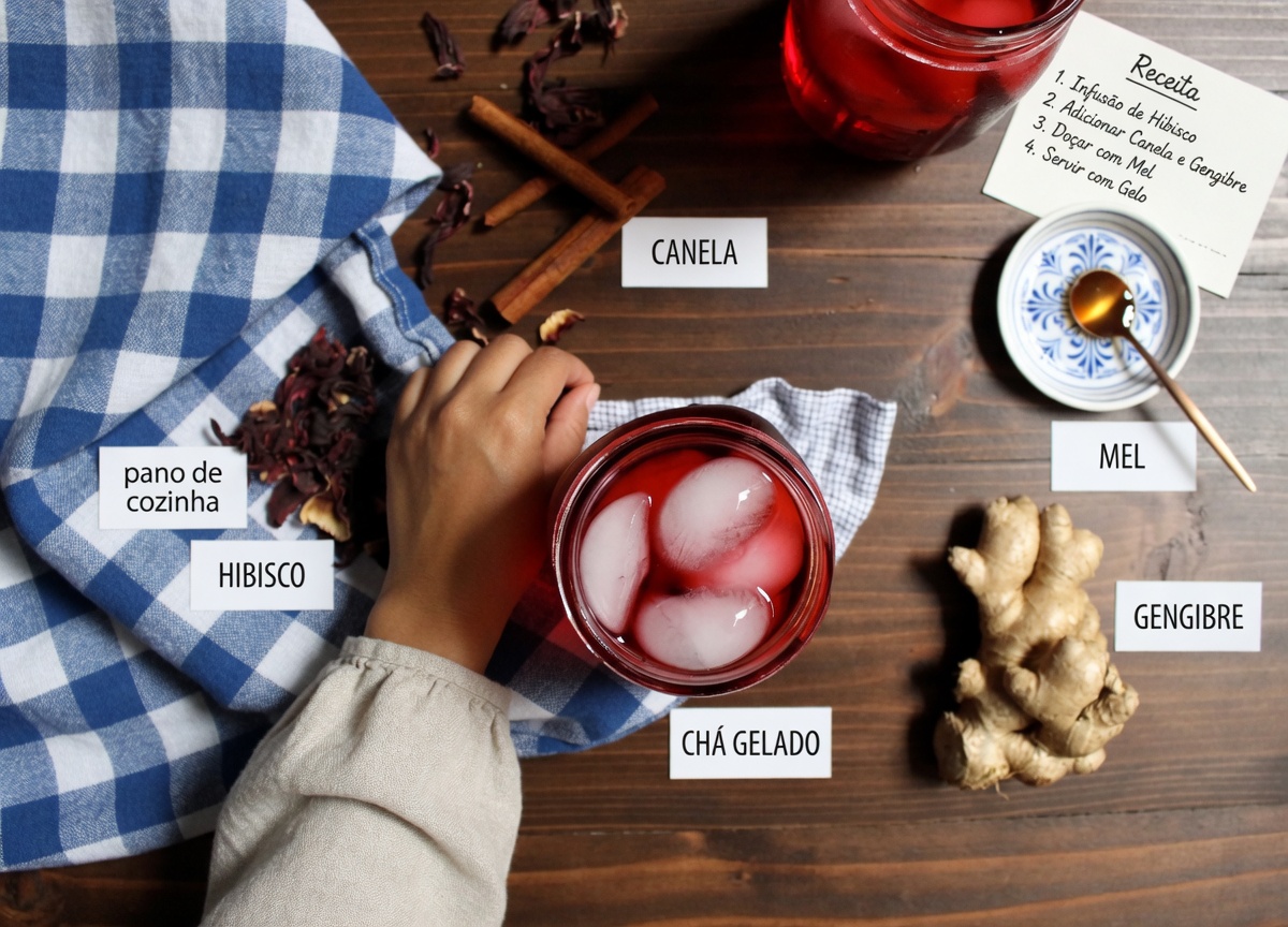 Gengibre, Folhas de Louro e Hibisco: Uma Bebida Herbal Refrescante para o Bem-Estar Diário – O Ritual Diário que Alivia a Digestão, Acalma a Inflamação e Aumenta a Vitalidade