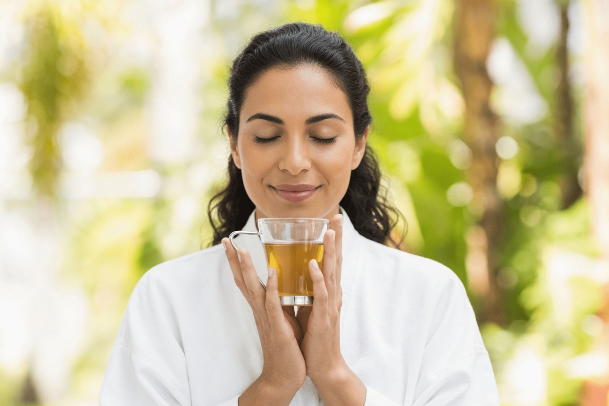 Gengibre, Folhas de Louro e Hibisco: Uma Bebida Herbal Refrescante para o Bem-Estar Diário – O Ritual Diário que Alivia a Digestão, Acalma a Inflamação e Aumenta a Vitalidade