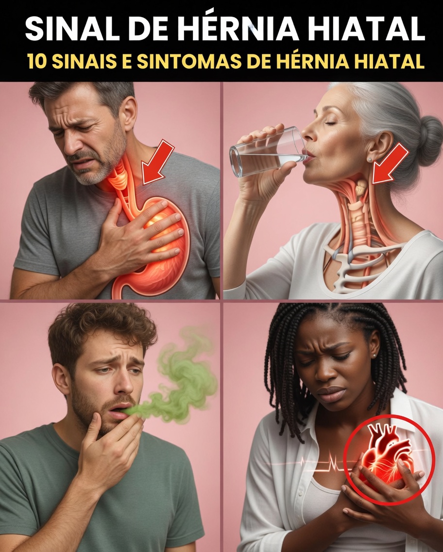 10 Sinais Surpreendentes de uma Hérnia de Hiato que Você Pode Estar Ignorando – E Por Que Reconhecê-los Cedo Pode Mudar Sua Vida