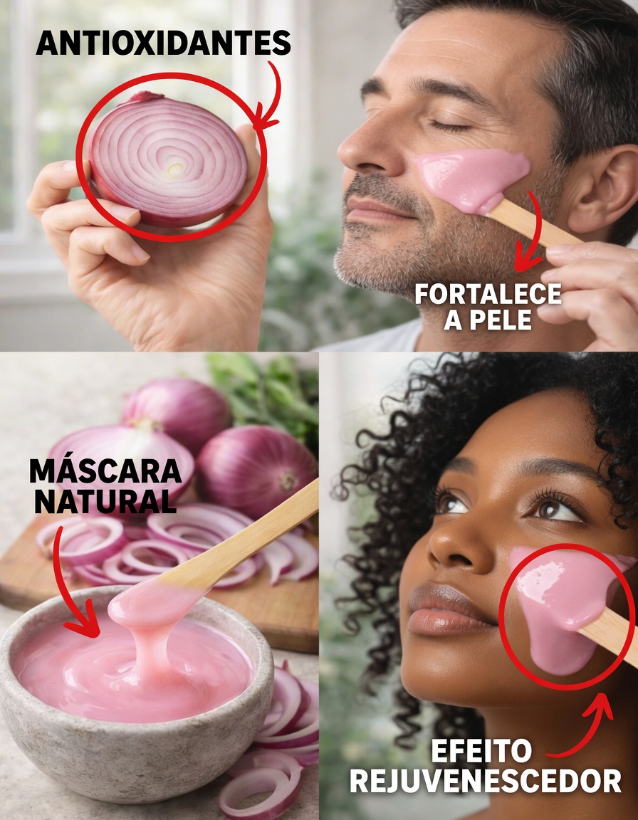 Descubra 12 Benefícios Potenciais de Usar Cebola Roxa no Rosto na Sua Rotina de Cuidados Naturais com a Pele