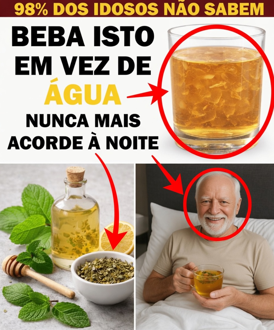 Mais de 60 anos e acordando à noite? Descubra bebidas antes de dormir que podem ajudar a promover naturalmente um sono mais profundo e reparador