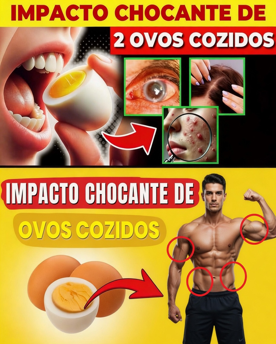 10 Potenciais Benefícios para a Saúde de Comer 2 Ovos Cozidos Todas as Manhãs