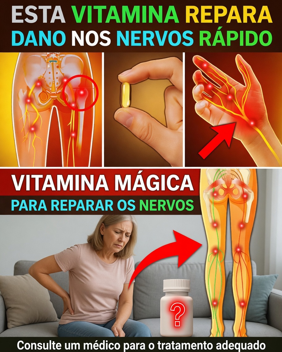 Dormência e formigamento? As principais vitaminas que curam os nervos