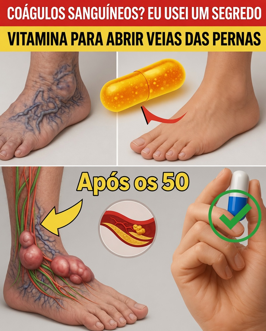Esta vitamina pode apoiar o fluxo sanguíneo e aliviar os riscos de coágulos nas pernas de idosos – insights essenciais!