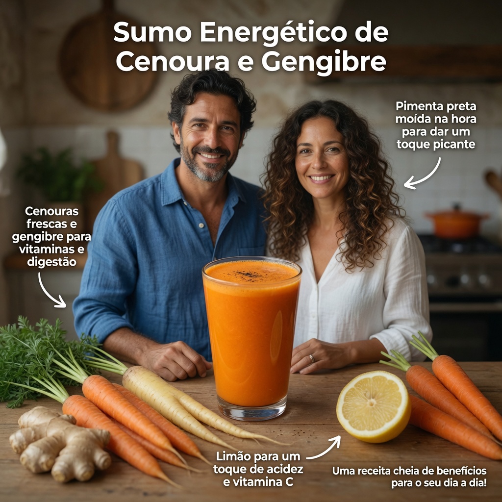 Suco de Gengibre, Limão e Cenoura para a Saúde dos Olhos: o Ritual Matinal de 3 Ingredientes que Está Salvando a Visão de Milhares (Você Vai Querer Ter Começado Ontem)