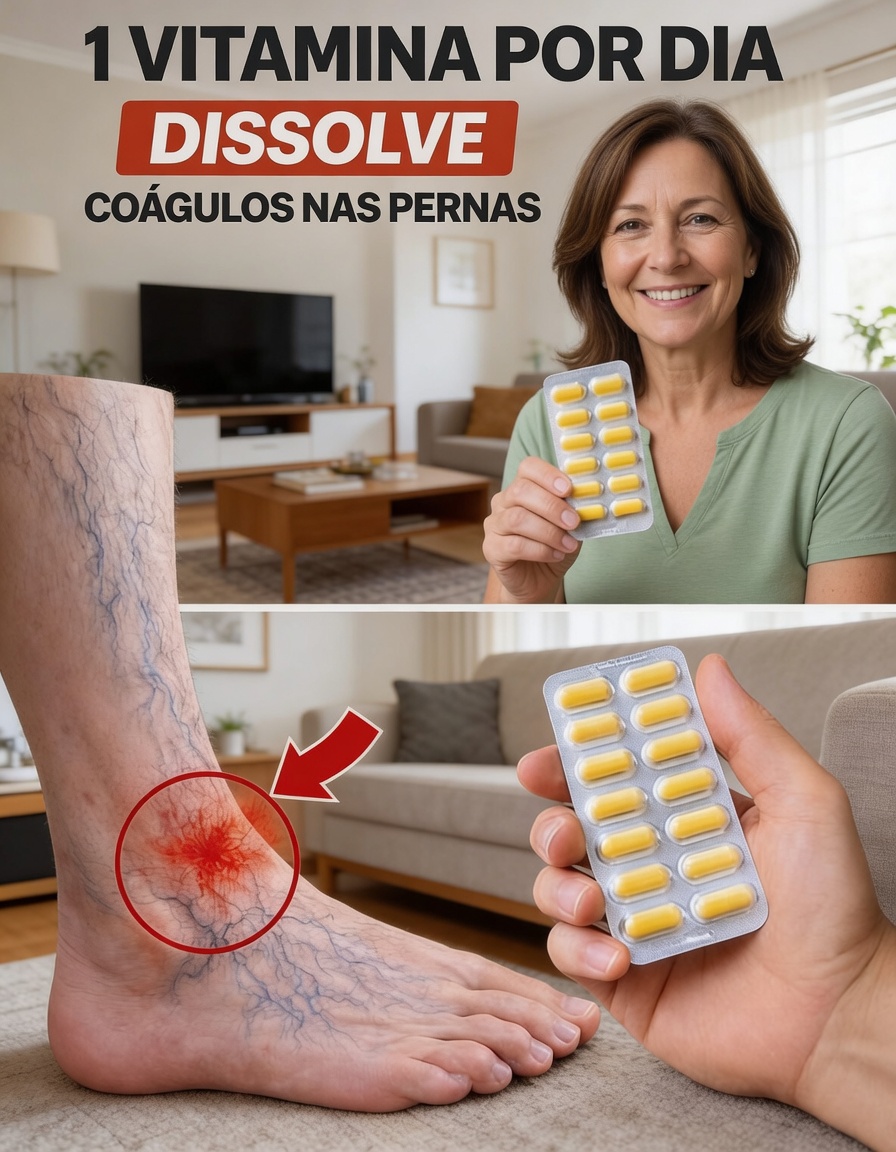 Como uma vitamina por dia pode ajudar a поддержar uma circulação saudável nas pernas