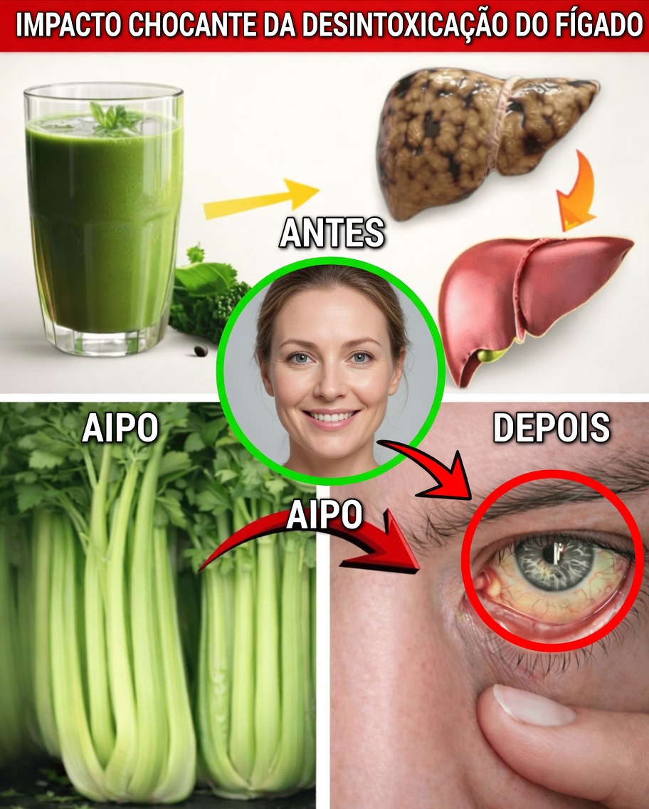 Desintoxique seu fígado naturalmente em 3 dias? A verdade com respaldo científico sobre aipo, limão e mel (o que realmente acontece — sem sensacionalismo)