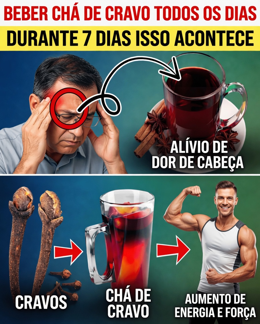 Beba 1 xícara de chá de cravo diariamente por 7 dias: o que a ciência realmente mostra sobre alívio da dor, açúcar no sangue, digestão, circulação e muito mais (a transformação realista — não o milagre da noite para o dia)