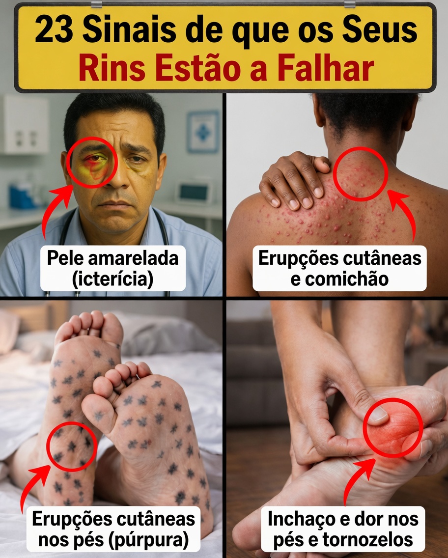 23 Sinais de Alerta Importantes de que Seus Rins Podem Estar Sofrendo em Silêncio e Precisam de Atenção